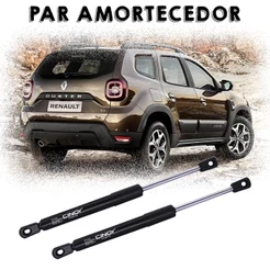 Par Amortecedor Tampa Traseira Porta Malas Struts Renault Duster 2011 Em Diante