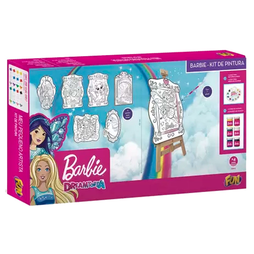 Kit de Pintura Barbie Dreamtopia F0030-0 - Fun