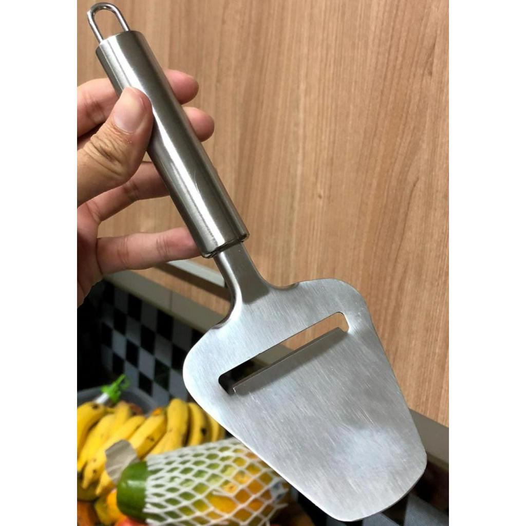 Cortador de queijo manual plaina fatiador de queijos aço inox Prateado ...