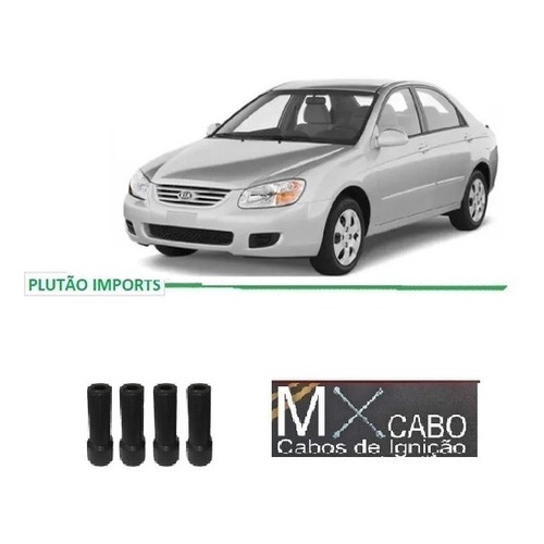 Kit Supressor Bobina Ignição Kia Cerato 1.6 2008 07 2 Pinos