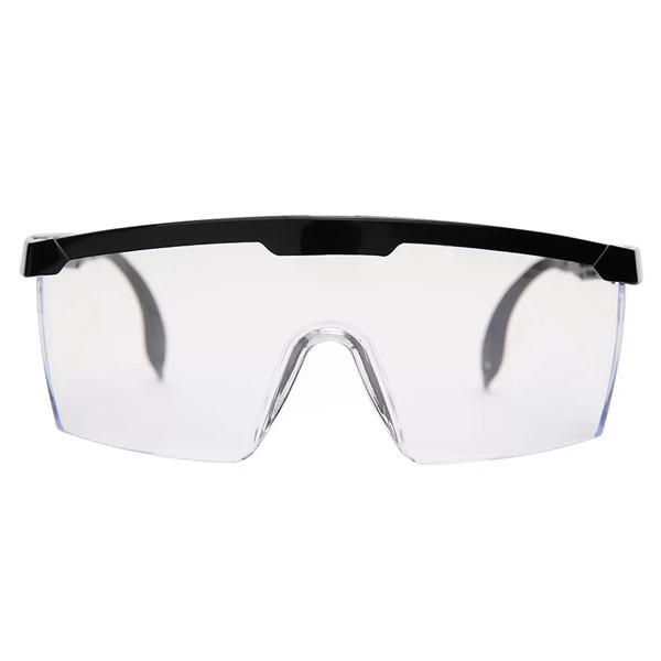 Detalhes do Oculos De Protecao Epi Segurança Rj Incolor Kit 5 Peças CA com Haste Regulavel