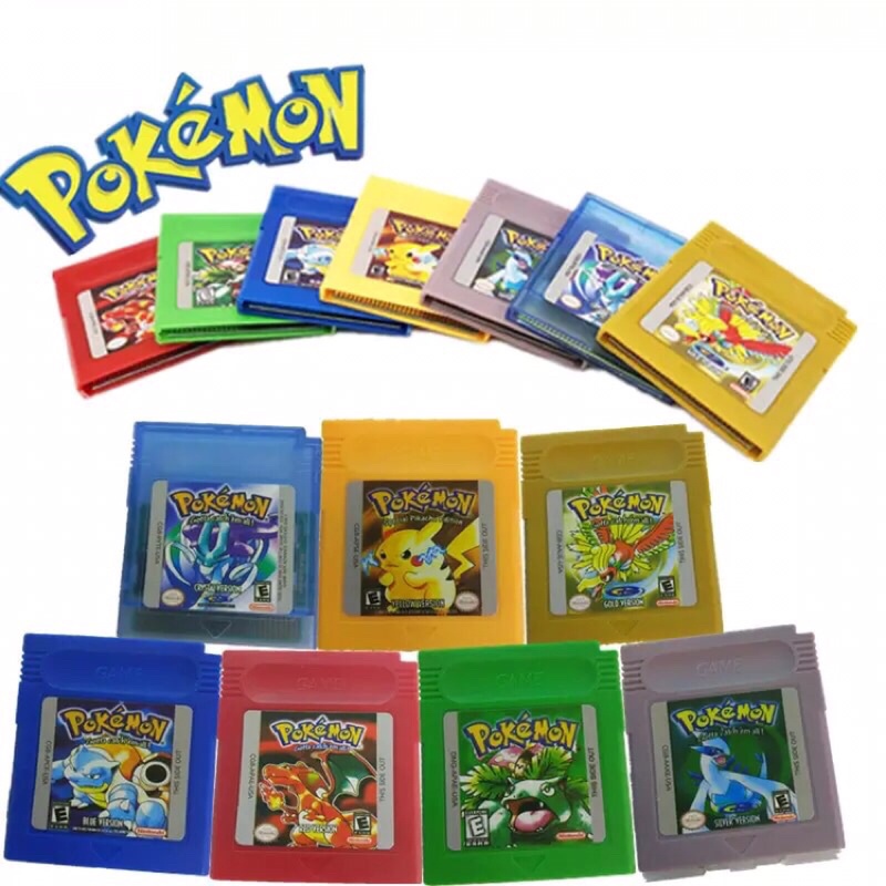 Jogo Pokémon GBC Game Boy Color | Shopee Brasil