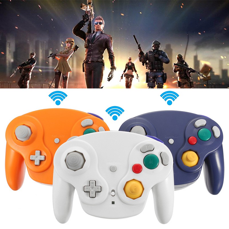 Insp 2 4g Wireless Controller Game Gamepad Receiver For Nintendo Gamecube Ngc Wii Shopee Brasil