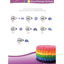 Bico Wilton Pitanga Fechada original sem emendas ( linha completa Pitanga fechada ) (CHOCO)