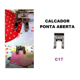 C17= 1 CALCADOR PONTA ABERTA LARGO METAL PARA VISUALIZAÇÃO DE BORDADOS em Oferta na Shopee