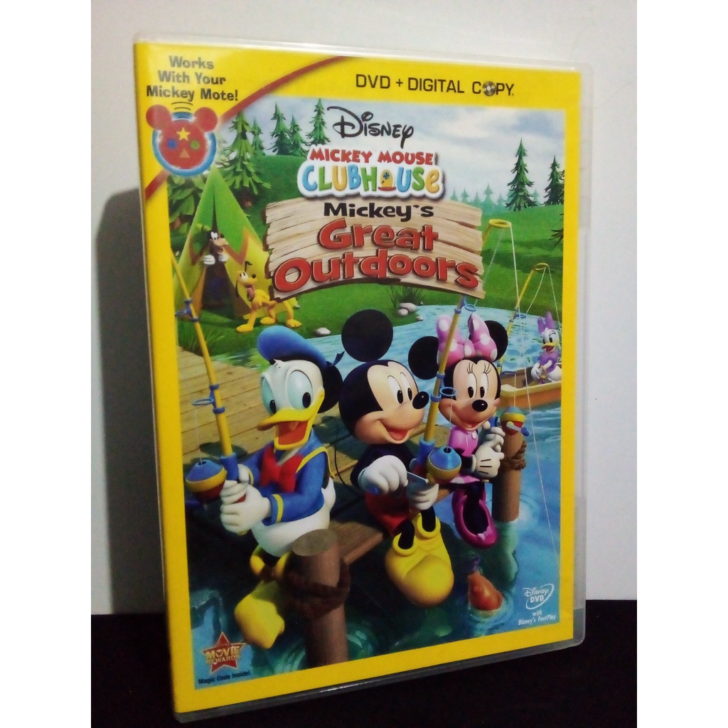 Dvd Mickey's Great Outdoors - Importado - Mickey Mouse Clubhouse - Disney - Ag25