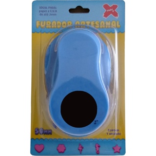 Furador Papel e EVA Gigante Circulo 50MM em Oferta na Shopee