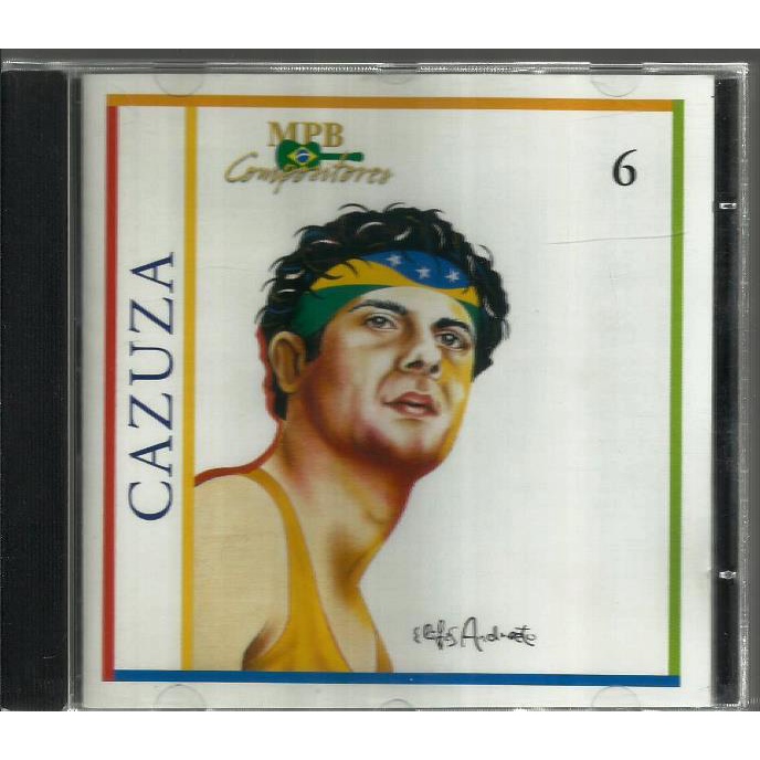 1269 Mcd- Cd Original 1997- MPB Compositores- Nº. 06- Cazuza- Musica Popular Brasileira