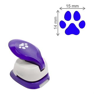 Furador Scrapbook Papel E Eva Regular - Patinha 1,5cm Toke e Crie em Oferta na Shopee