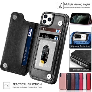 Capa Carteira Anti-Impacto De Couro Com Flip Para iPhone 12 , 12Pro , 12ProMax , 11 , 11Pro , 11ProMax