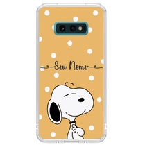 Capa de Celular Capinha Samsung S10E Personalizada - Snoopy com nome