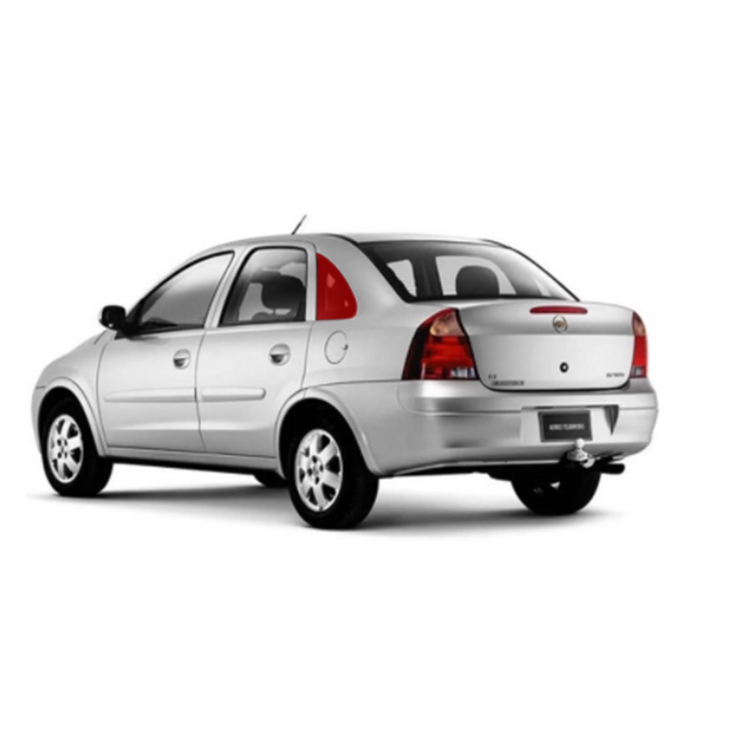 Vidro Lateral Traseiro Fixo Corsa Sedan Maxx Lado Esquerdo