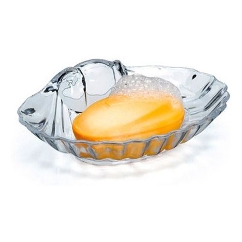 Saboneteira De Pia Banheiro Concha Acrílico Cristal Transparente em Oferta na Shopee