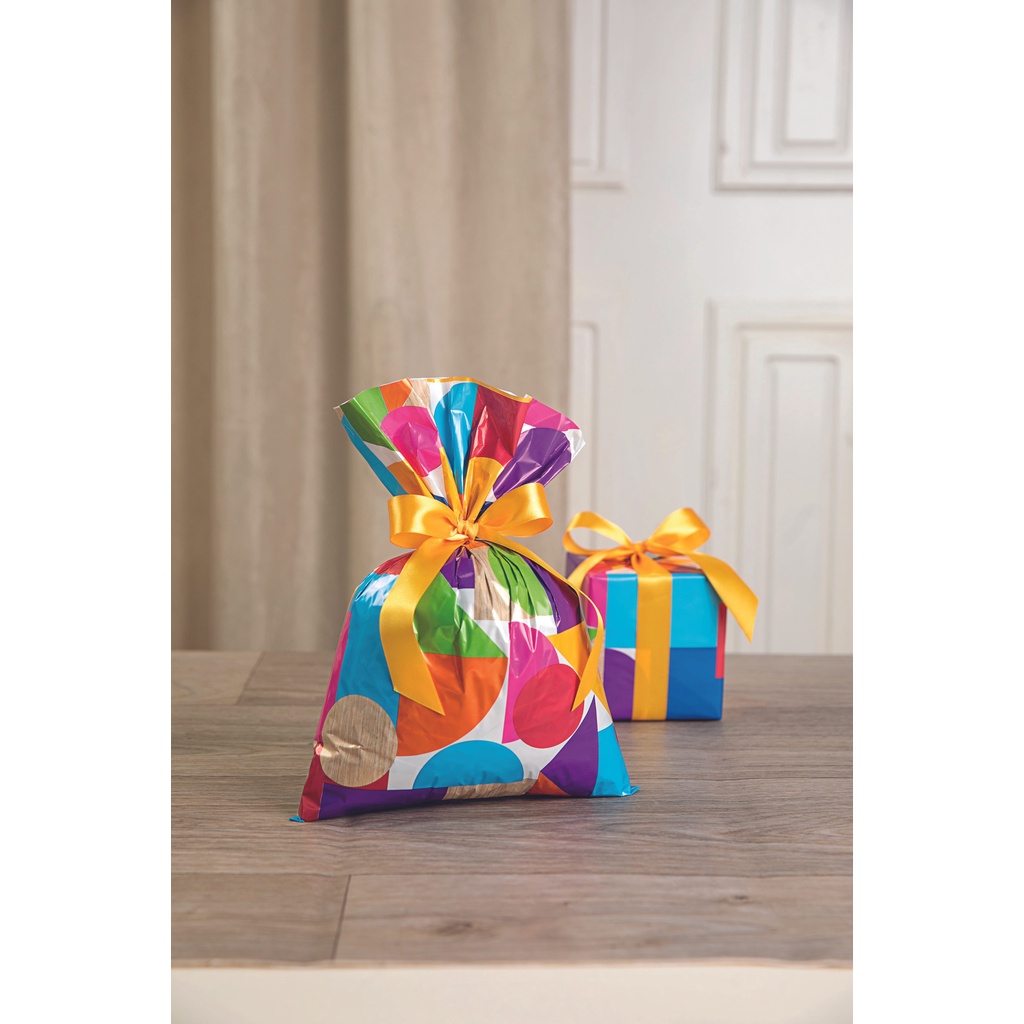 Saco para Presente 25x37 Infantil - 50 Unidades - Cromus