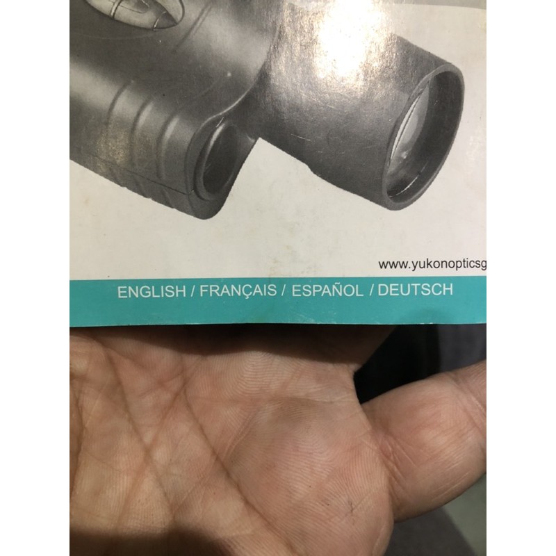 MANUAL ORIGINAL DO NIGHT VISION YUKON SPIRIT 4x50