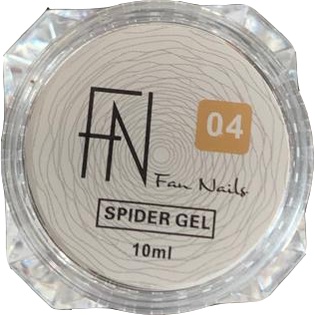 Spider Gel 10ml Dourado - Fan Nails/D&Z/Real Love