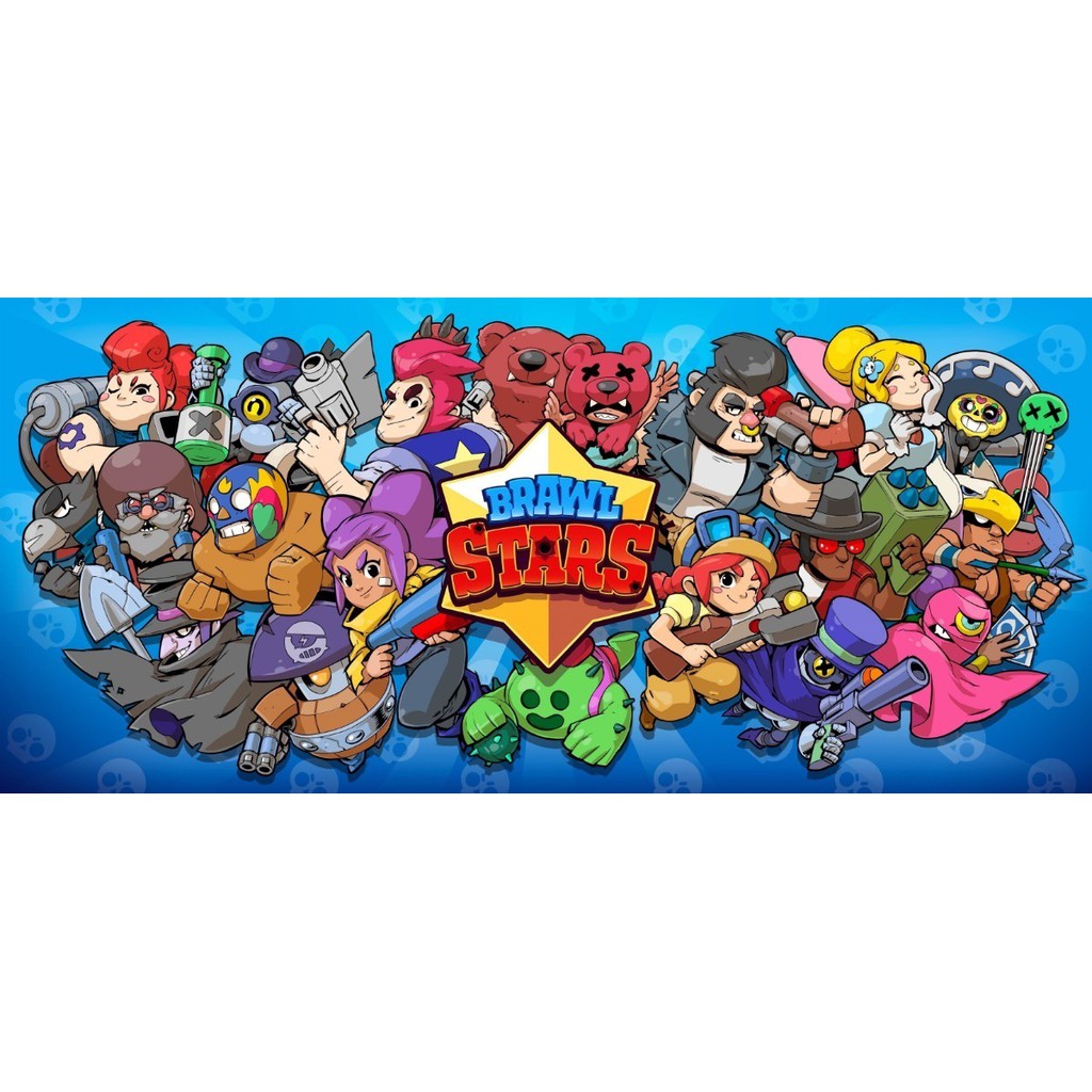 Painel Brawl Stars 1x0 65 M Decoracao De Festa Infantil Shopee Brasil - foto painel brawl stars