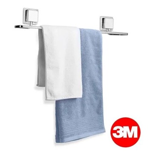 Suporte Porta Toalha De Banho Banheiro Sem Furos 3m Cromado em Oferta na Shopee