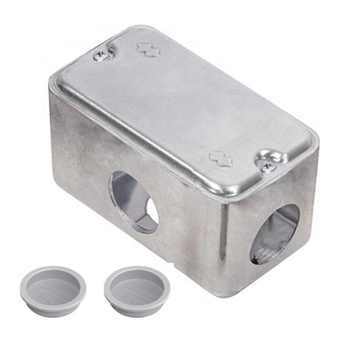 Condulete Tipo X Multiplo Aluminio 1.1/4-1.1/2 Poliwetzel - Home & Living