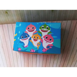 10 Caixas p 6 doces Lembrança Festa Baby Shark em Oferta na Shopee