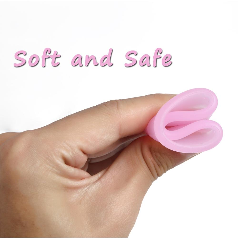 Novo Copo Menstrual de Silicone Médico para Mulheres - Higiene Feminina - Copo Reutilizável para Período