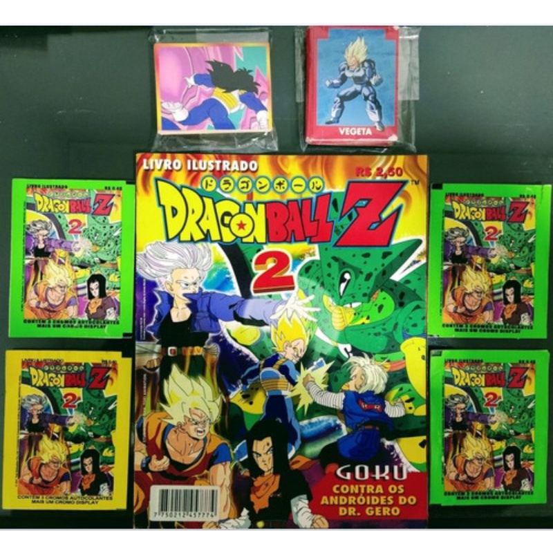 Album Figurinhas Bond Chicle Dragon Ball Z Saga Cell Raro - Escorrega o  Preço