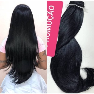 Aplique Orgânico Liso, Fio Invisível, Tiara Magica, fio de silicone.
