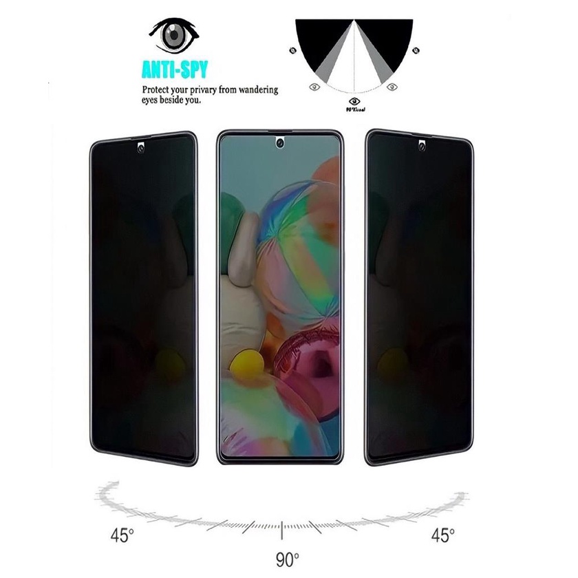 Pelicula Para Celular 3D Privacidade Anti Espionagem - Xiaomi Poco M3