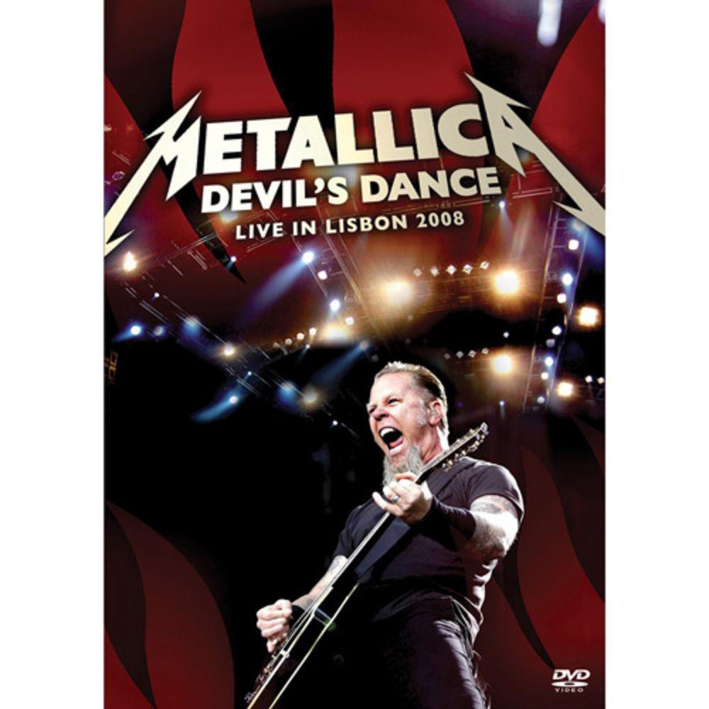 DVD metallica - devil's dance - live in lisbon