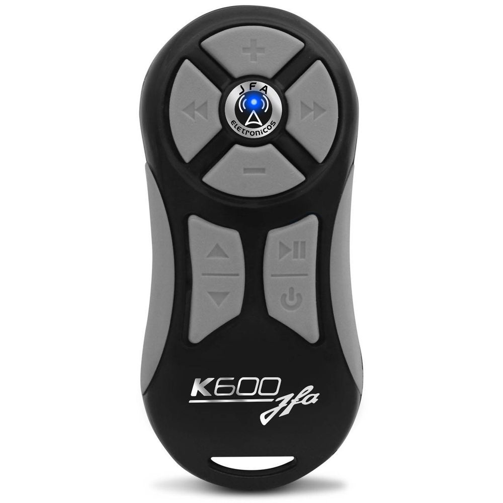 Controle Longa Distância JFA K600 600 Metros Preto Com Cinza - Spare Parts and Accessories for Vehicles