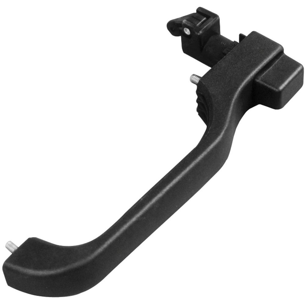 MAÇANETA EXTERNA PORTA D20/40/60 85/96 PRETA SEM CHAVE LADO ESQUERDO em Oferta na Shopee