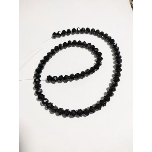 Fio de Cristal Preto n4, n6, n8, n10, n12 em Oferta na Shopee