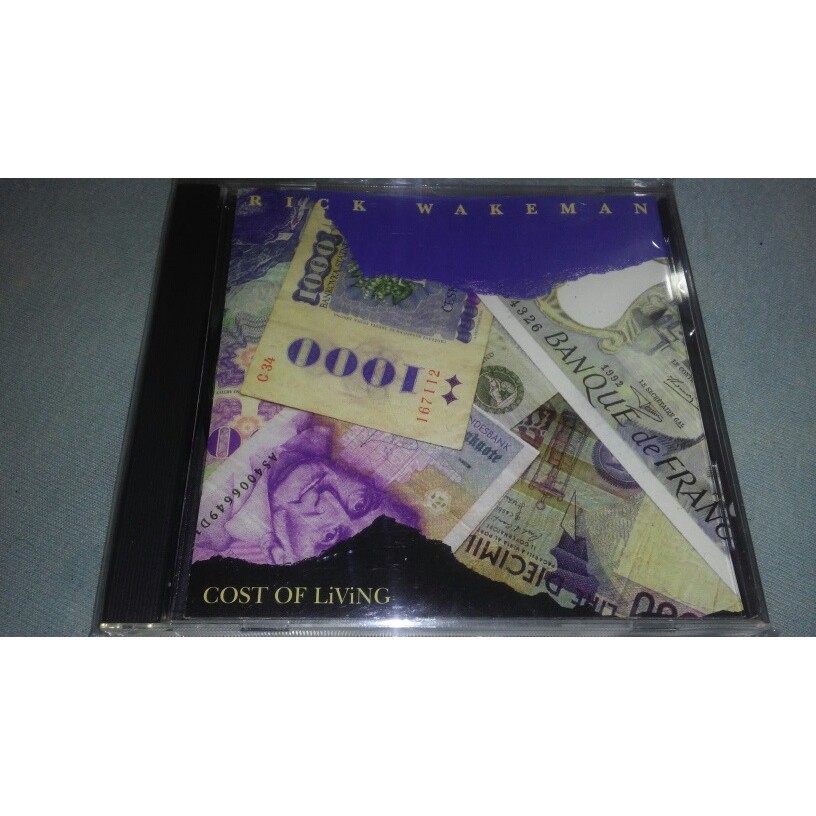Cd Rick Wakeman Cost Of Living Usado Importado Original