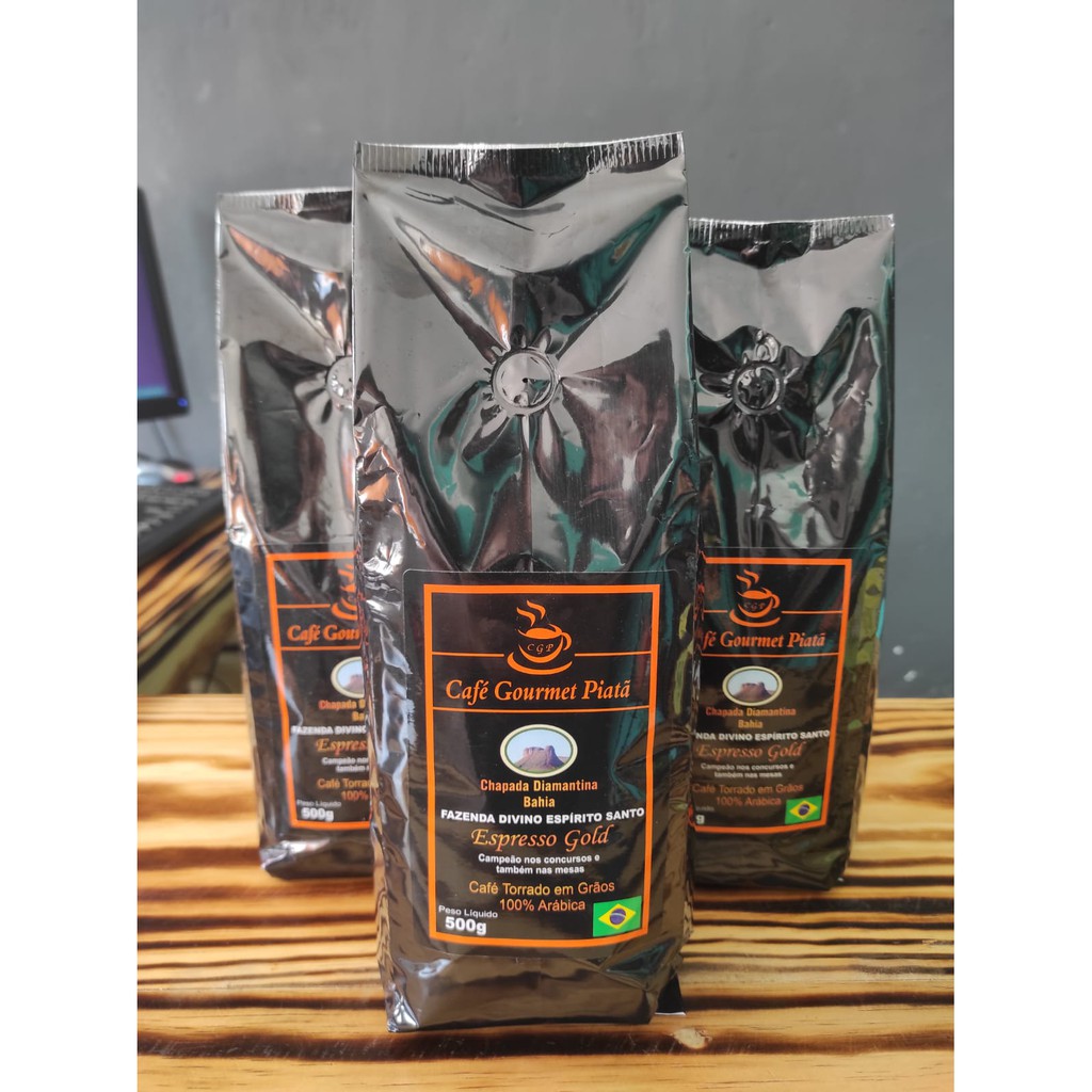 Café Gourmet Piatã Espresso Gold 100% Arábica 250g.