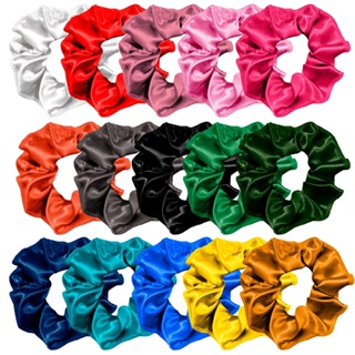 xuxinha cetim para o cabelo anti- frizz ( scrunchie) em Oferta na Shopee