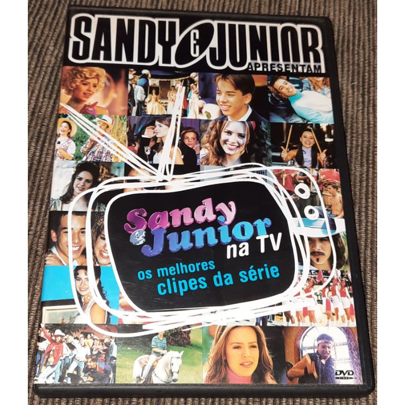 Dvd Sandy e Junior na Tv Os Melhores Clipes da Serie — R$ 270,00 em Shopee