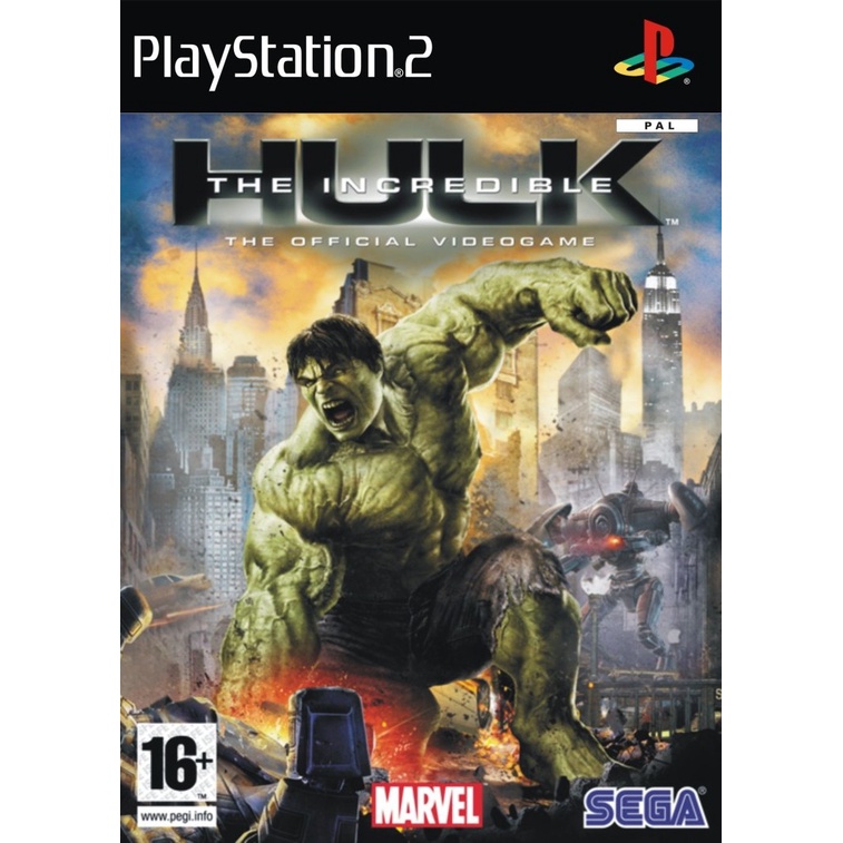 The Incredible Hulk The Official Videogame (PS2)