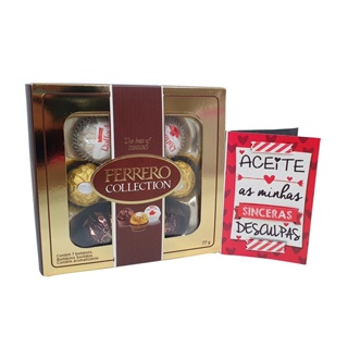 Kit Pedido de desculpas - Ferrero Rocher Collection - Amor em Oferta na Shopee