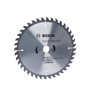 Disco de Serra Circular 184mm 40 dentes - BOSCH 2608644330