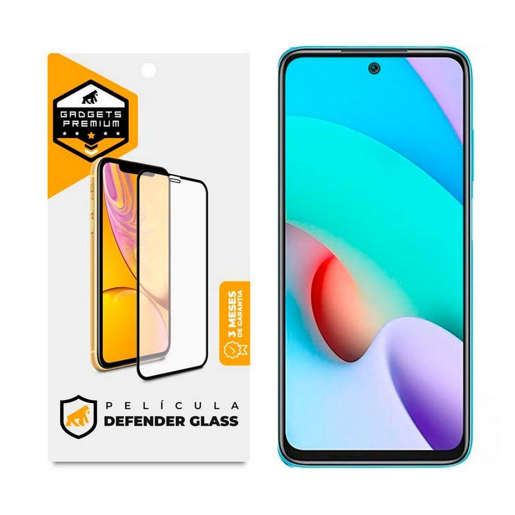 Película Defender Glass para XIAOMI REDMI NOTE 11 - Preta - Gshield em Oferta na Shopee