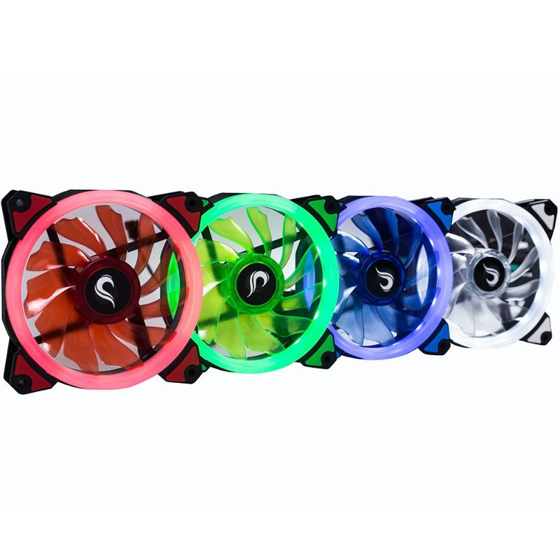 Cooler Fan Rise Mode Gamer GALAXY e WIND W1 Led 120mm