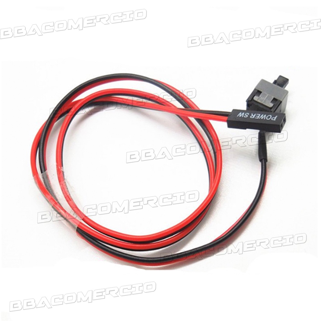Cabo Power Sw Reset Botão On/off Botão Liga/ Botão Desçoga Interruptor Atx Para Computador Ligar Rig Frame Mineracão