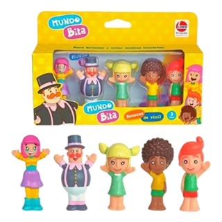 Dedoches Turma Do Mundo Bita Com 5 Dedoches - 3010 em Oferta na Shopee