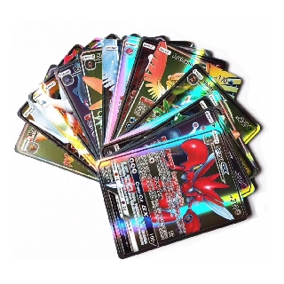 Pokemon 100 Cartas Gx Ex Mega Sem Repitação Tapus Top HP alto todas ...