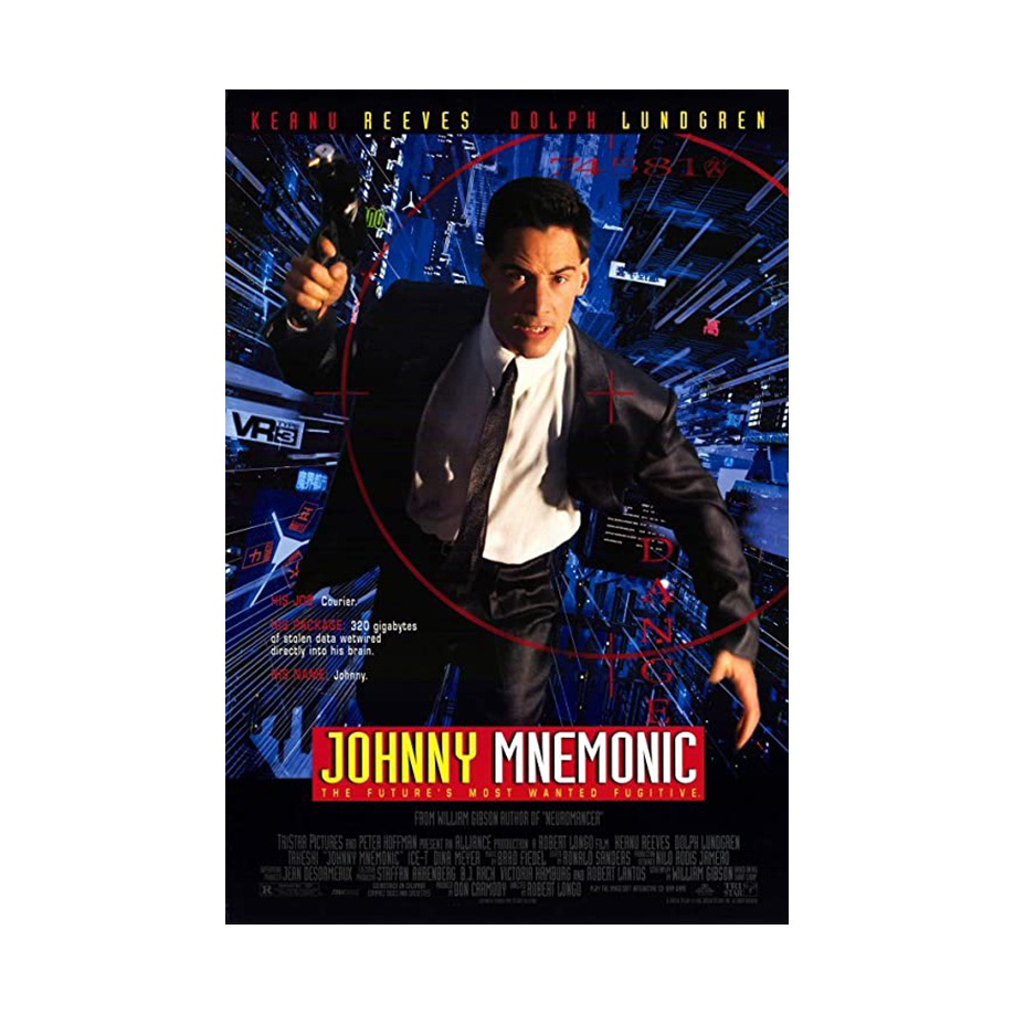 DVD Johnny Mnemonic, o Cyborg do Futuro