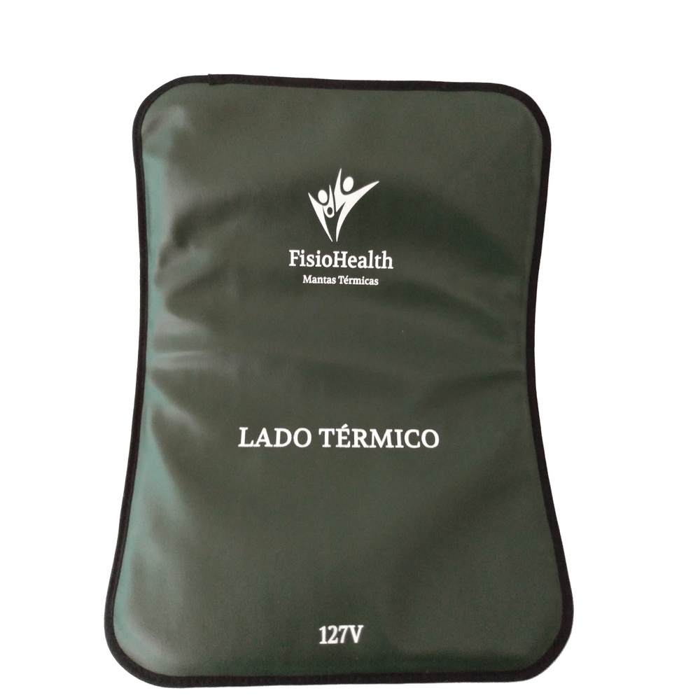 Manta Bolsa Térmica Elétrica Estética Fisioterapia Alívio da Dor Cólica 29x40cm - FisioHealth