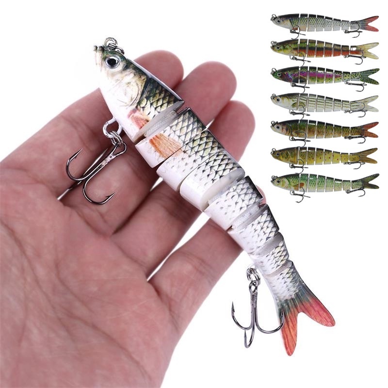 Isca Artificial De Pesca 19g/14cm Profundidade Dedo Seção De Peixe 0.5-1.5m em Oferta na Shopee