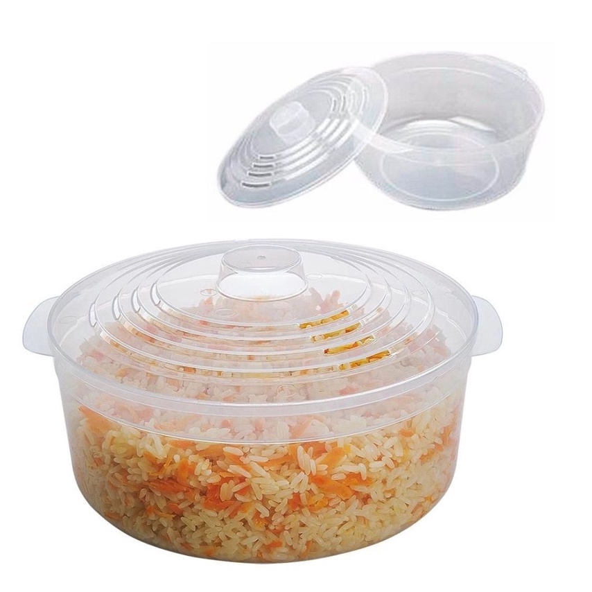 Panela de microondas arroz 2 e 2.5 Litros em Oferta na Shopee