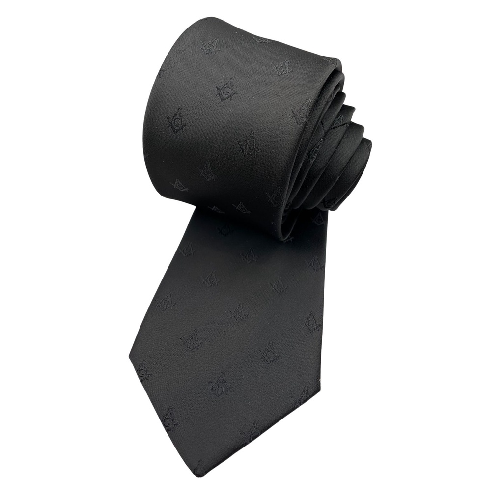 Gravata Maçônica Maçonaria Maçom Símbolos Poliéster em Oferta na Shopee
