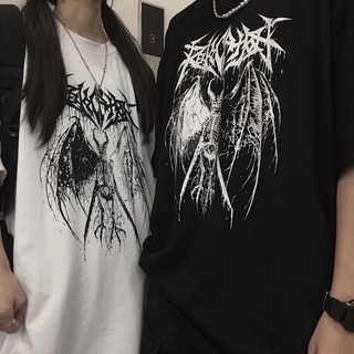 Camiseta Basica Camisa Moda Punk Rock Metal Caveira Gotico Dark